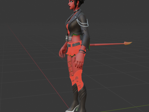 Malice - Fortnite 3D 模型