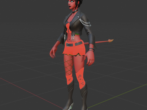 Malice - Fortnite 3D 模型