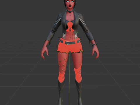 Malice - Fortnite 3D 模型