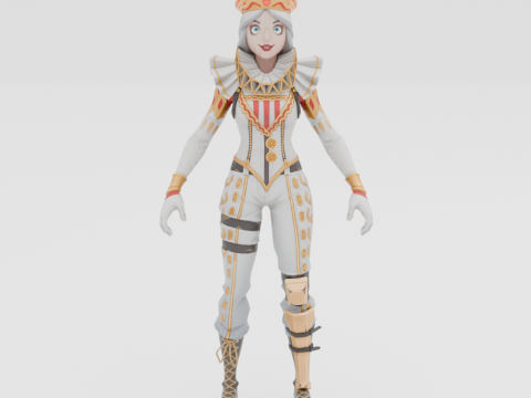 Crackabella - Fortnite Modèle 3D