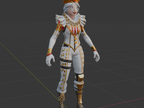 Crackabella-Fortnite 3D Model