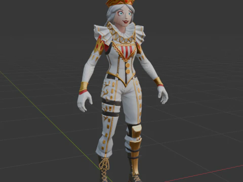 Crackabella - Fortnite 3D Model