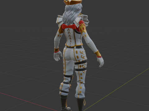 Crackabella-Fortnite 3D Model