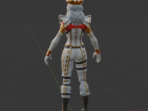 Crackabella-Fortnite 3D Model