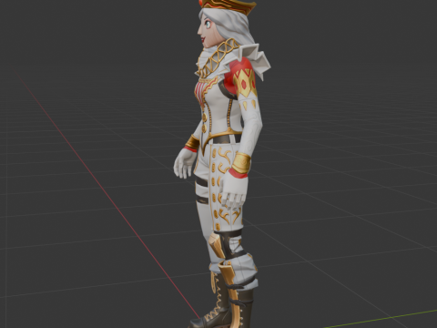 Crackabella-Fortnite 3D Model