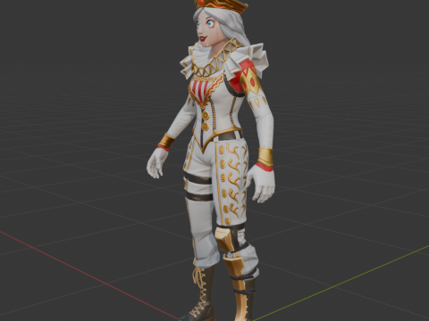 Crackabella-Fortnite 3D Model