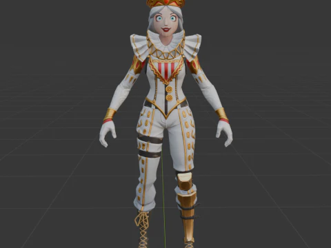 Crackabella - Fortnite 3D Model