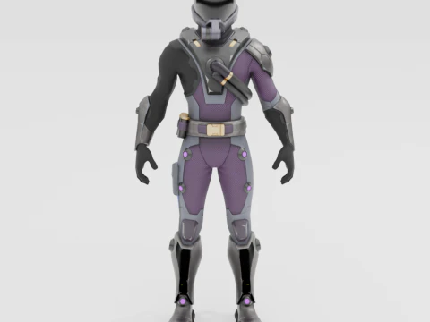 Tempestade - Fortnite Modelo 3D