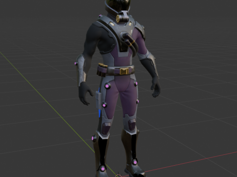 Tempest - Fortnite 3D Modell