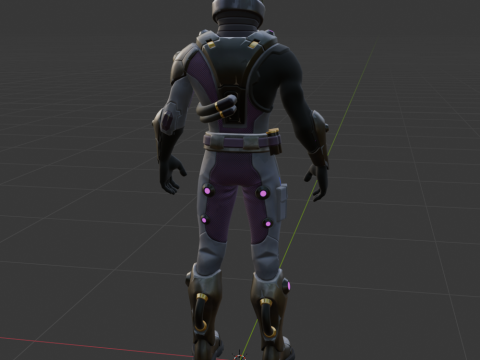 Tempest - Fortnite 3D Modell