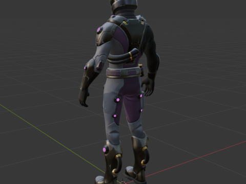 Tempest - Fortnite 3D Modell