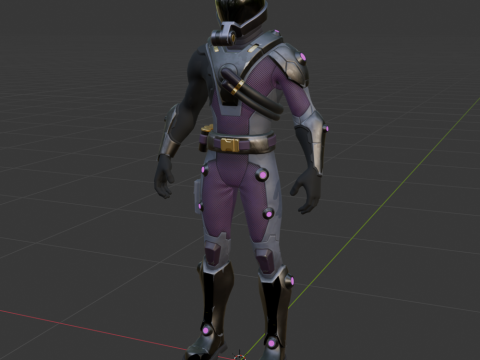 Tempest - Fortnite 3D Modell