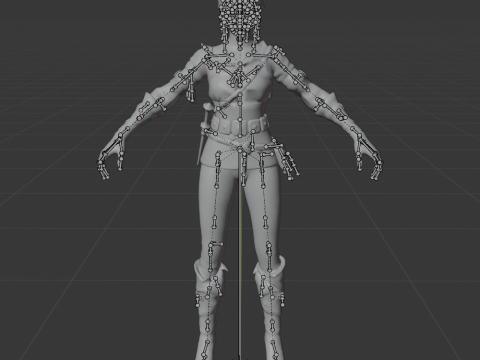 Ciri - Fortnite Modello 3D