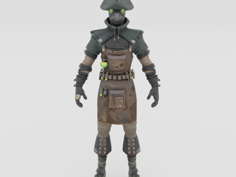 Plague - Fortnite Modèle 3D