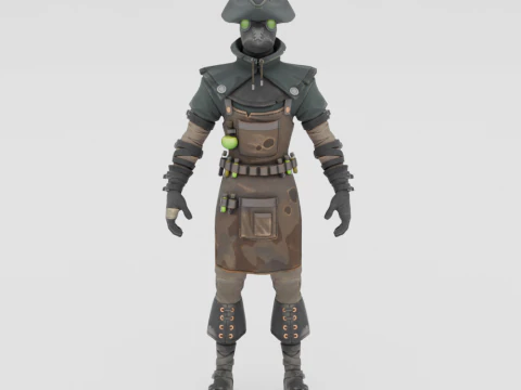 Praga - Fortnite Modelo 3D