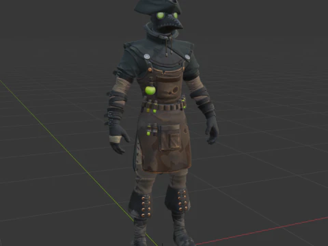 Plague - Fortnite 3D Model