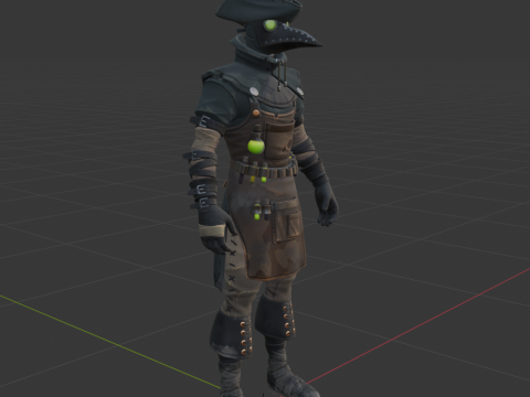 Plague - Fortnite 3D मॉडल