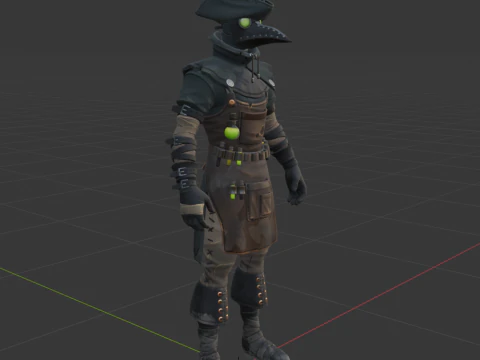 Plague - Fortnite 3D Model