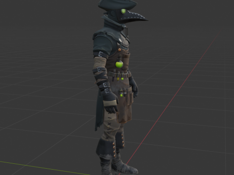 Plague - Fortnite 3D मॉडल