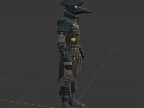 Plague - Fortnite 3D Model