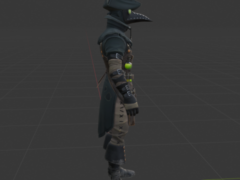 Plague - Fortnite 3D मॉडल