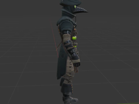 Plague - Fortnite 3D Model