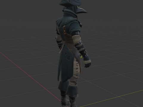 Plague - Fortnite 3D मॉडल