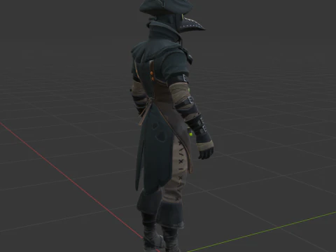 Plague - Fortnite 3D Model