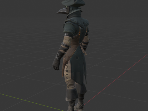Plague - Fortnite 3D मॉडल