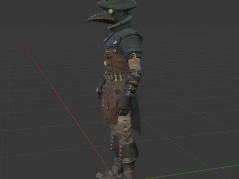 Plague - Fortnite 3D Model