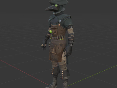 Plague - Fortnite 3D Model