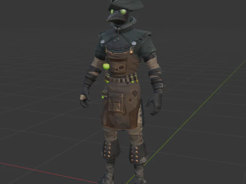 Plague - Fortnite 3D Model