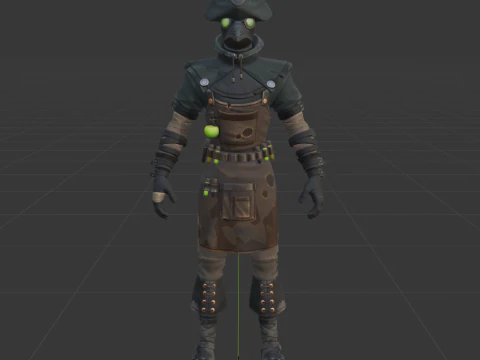Plague - Fortnite 3D Model