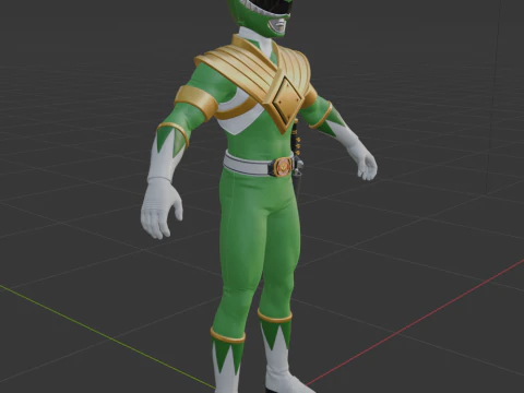 Green Ranger - Fortnite 3D Model