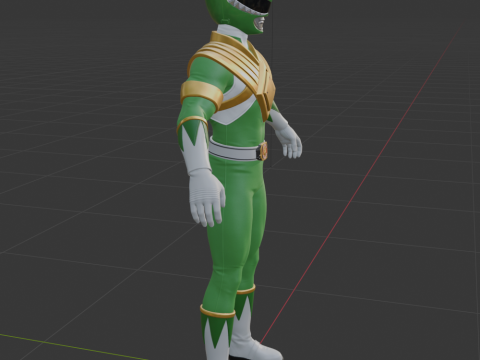 Green Ranger - Fortnite 3D Модель