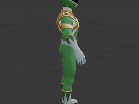 Green Ranger - Fortnite 3D Модель