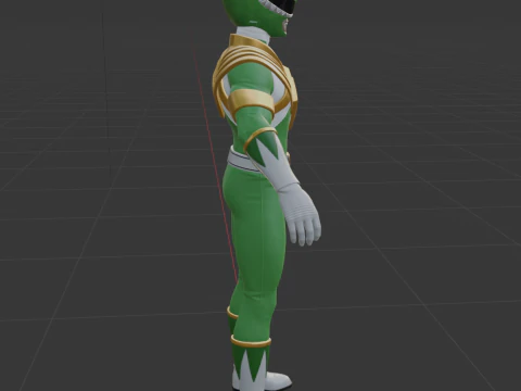 Green Ranger - Fortnite 3D Model