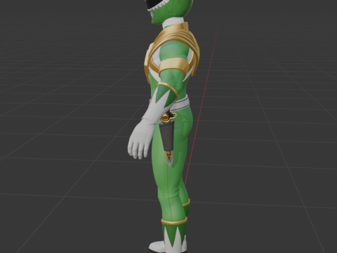 Green Ranger - Fortnite 3D Модель