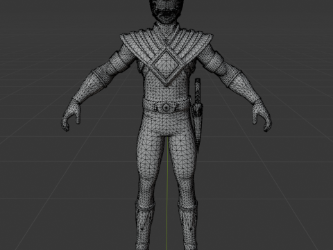 Green Ranger - Fortnite 3D Модель