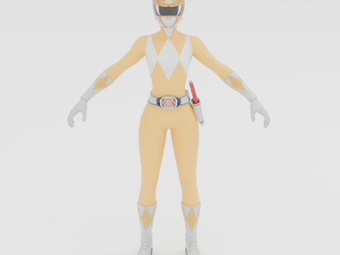 Yellow Ranger - Fortnite Modèle 3D