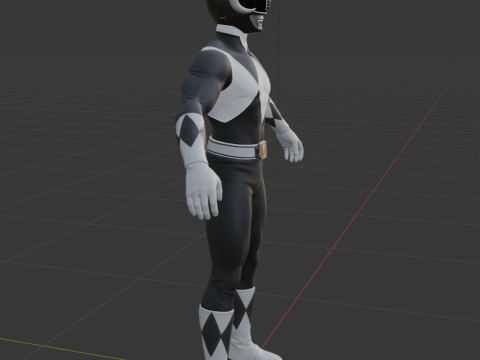 Black Ranger - Fortnite 3D Model