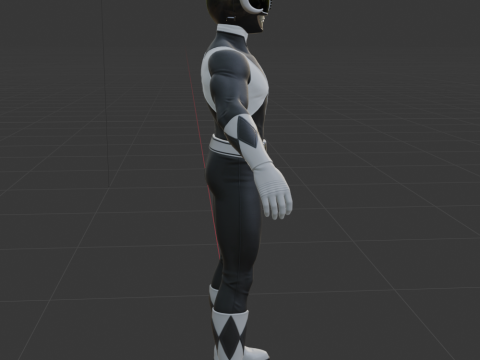 Black Ranger - Fortnite 3D Model