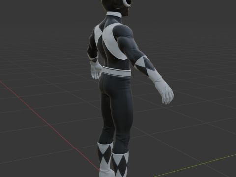 Black Ranger - Fortnite 3D Model