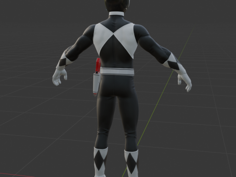 Black Ranger - Fortnite 3D Model