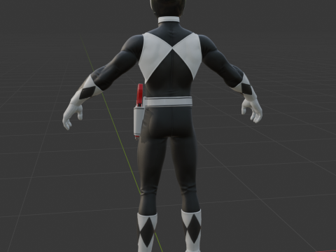 Black Ranger - Fortnite 3D Model