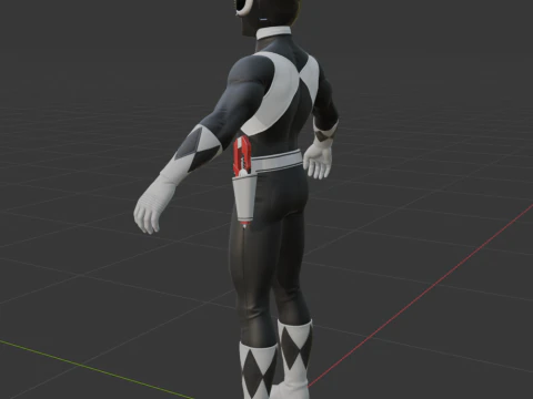 Black Ranger - Fortnite 3D Model