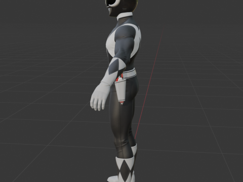 Black Ranger - Fortnite 3D Model