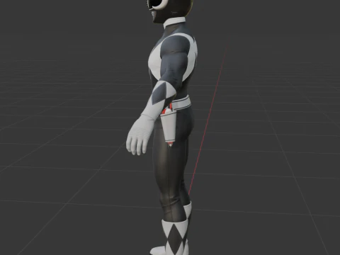 Black Ranger - Fortnite 3D Model