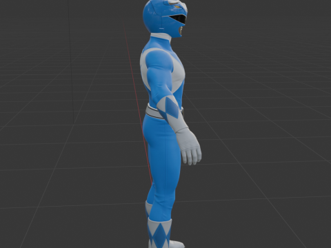 Blue Ranger - Fortnite Model 3D