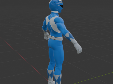 Blue Ranger - Fortnite Model 3D